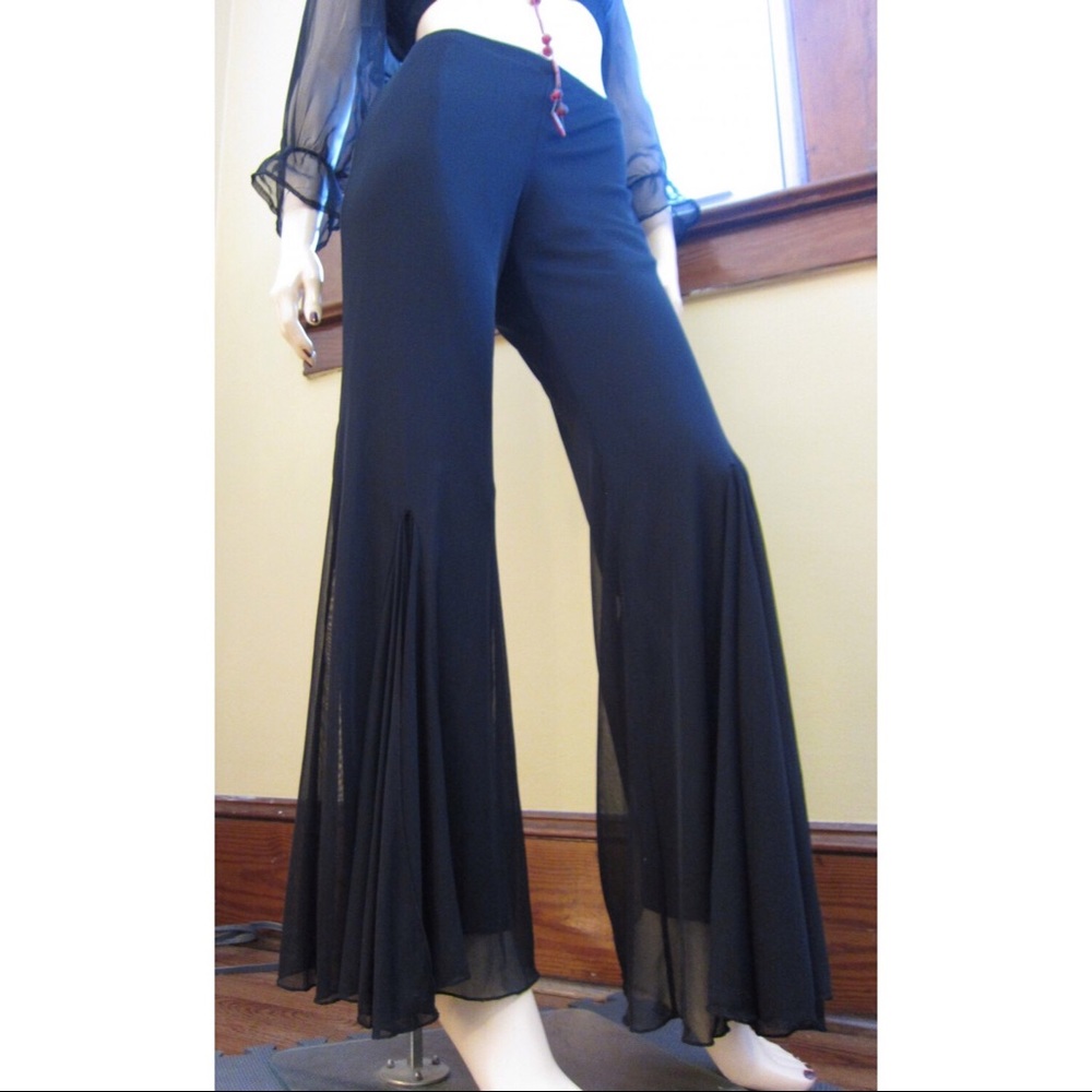 VTG 90s does 70s Flairy Hip Hugger Bell Bottom Pants wOw!